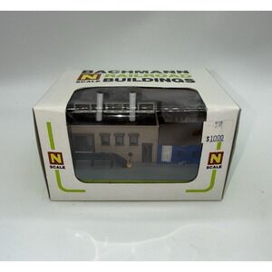 BACHMANN Railroads Buildings 45902 N Scale Factory With Accessories New Boxed